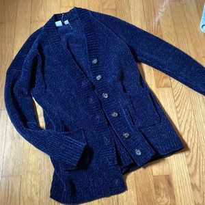 Navy Blue Gap Kids Cardigan